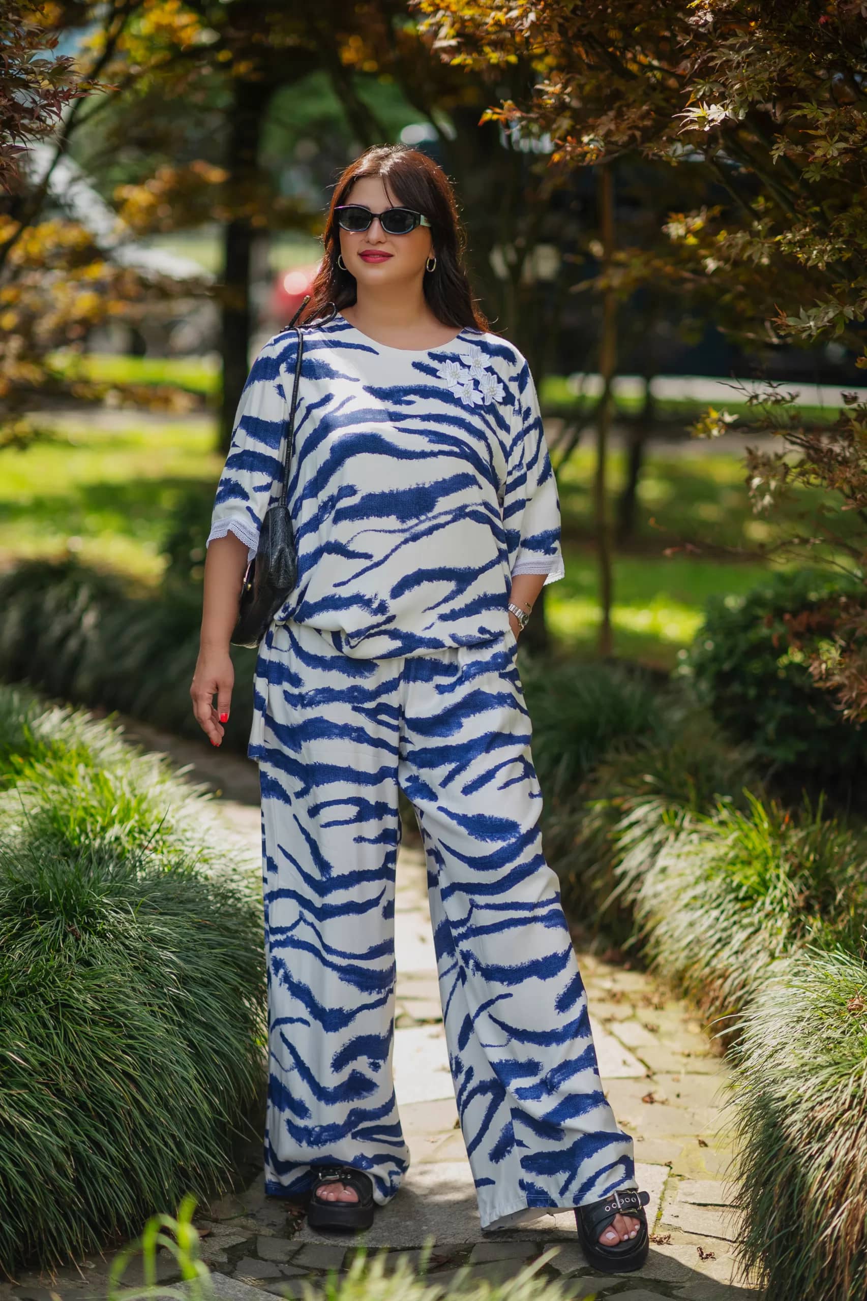 Zebra Fusion Blouses